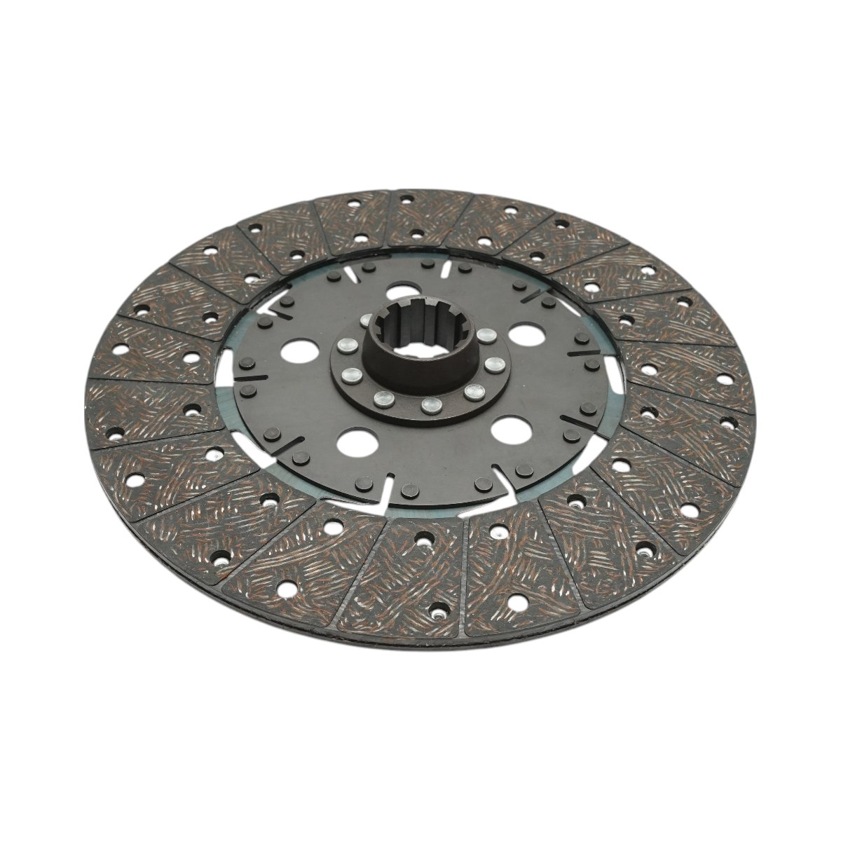 Disc ambreiaj New Holland, Ford D=330mm, Z=10 cod OEM E3NN7550DA, 333008710, 1864600304, 333003210, 82011594, 83937184, 87554548, FNN7550A, 81826679, 81864816, 82004599, 82011593, 83919100, 83983642